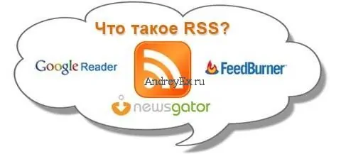 Что такое: RSS