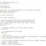 Отличие между файлами jquery.js и jquery.min.js.