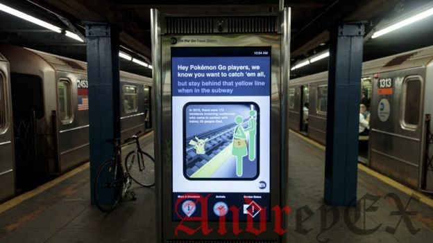 Изображенная надпись Плакат метро в Нью - Йорке