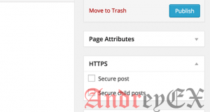 Принуждение HTTPS на конкретных страницах и постах Принуждение HTTPS на конкретных страницах и постах