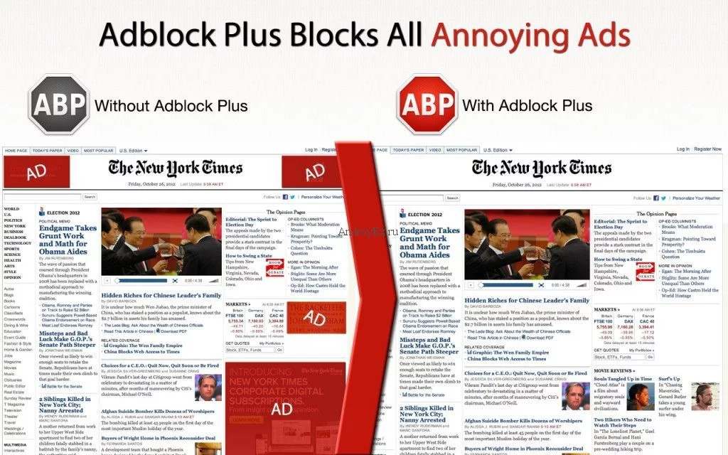 The New York Times может получить техническую возможность борьбы с блокировкой рекламы