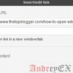 Как открыть внешние ссылки в новом окне в WordPress