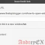 Как открыть внешние ссылки в новом окне в WordPress