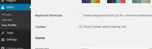 Скрыть панель инструментов при просмотре веб-сайта