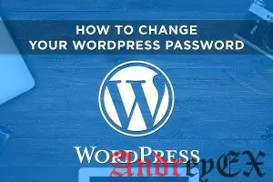 Как изменить пароль в WordPress