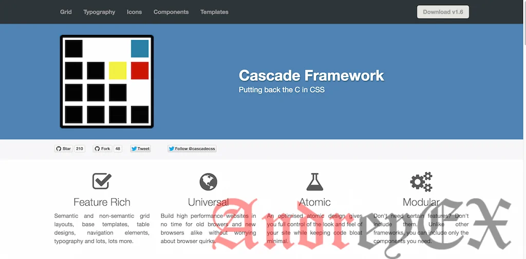 framework Cascade для WordPress