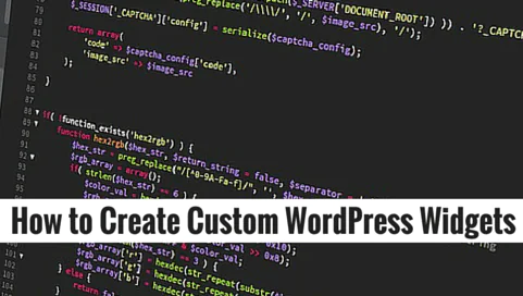 Как создать пользовательский виджет в WordPress