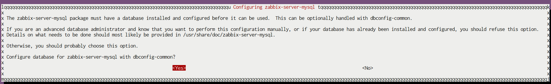 Zabbix-MySQL