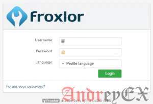 froxlorlogin