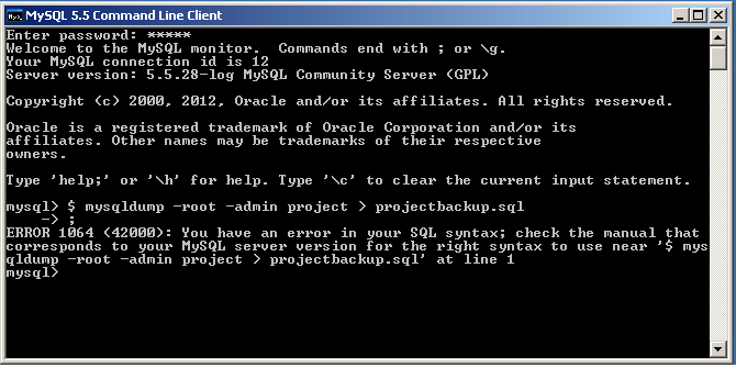 Как сделать резервную копию/восстановление MySQL в Ubuntu