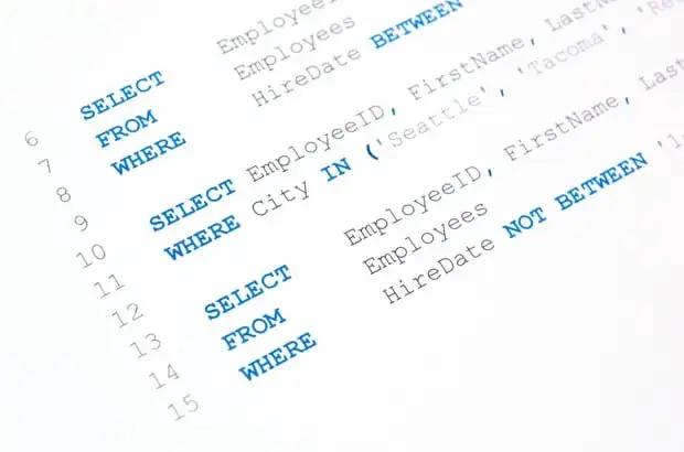 SQL - Синтаксис