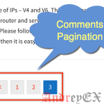 Как разбивать комментарии на страницы в WordPress