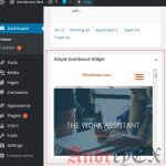 Как создать виджет на приборной панели в WordPress