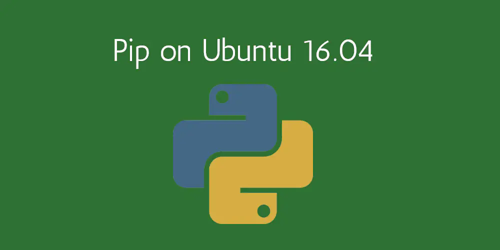 Как установить Pip на Ubuntu 16.04