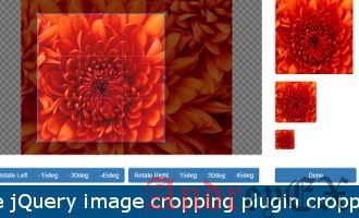 Простая обрезка изображения с помощью cropper.js и PHP