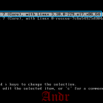 Редактирование меню GRUB