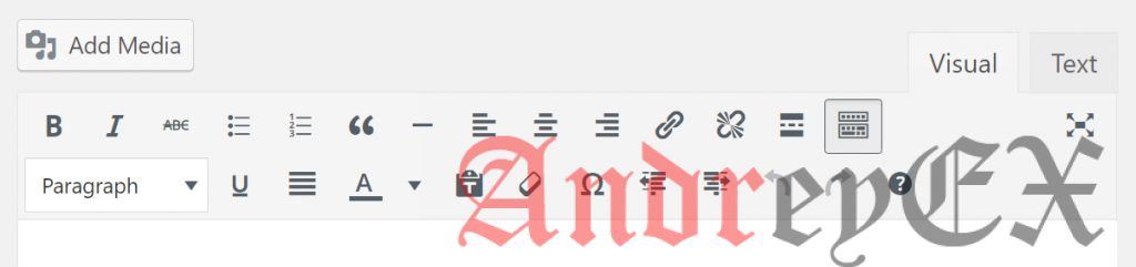 Не добавить кнопку Контактной формы 7 в редактор WordPress