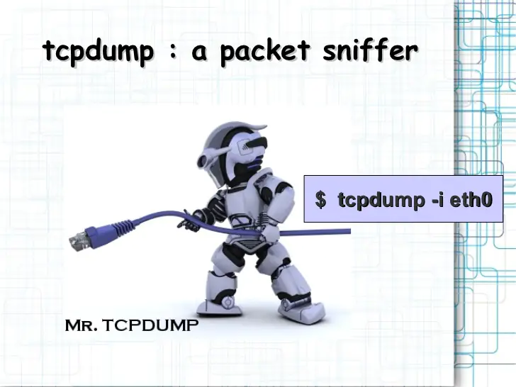 Анализатор пакетов: 15 примеров команды tcpdump