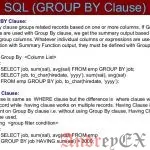 SQL - Group By