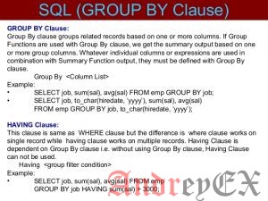 SQL - Group By