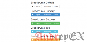 Bootstrap - Breadcrumbs