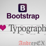 Bootstrap - Типографика