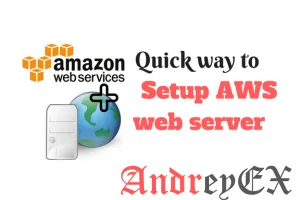Быстрый способ установки веб-сервера AWS