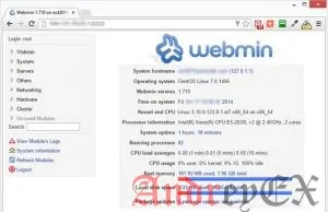 Как установить Webmin на CentOS 7
