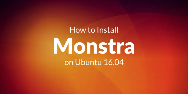 Как установить Monstra на Ubuntu 16.04 LTS