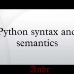 Python 3 - Базовый синтаксис