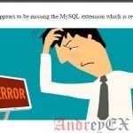 Как исправить Missing MySQL Extension Error в WordPress