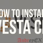 Начало работы с панелью управления Vesta