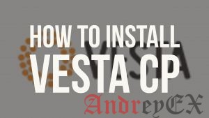 Начало работы с панелью управления Vesta