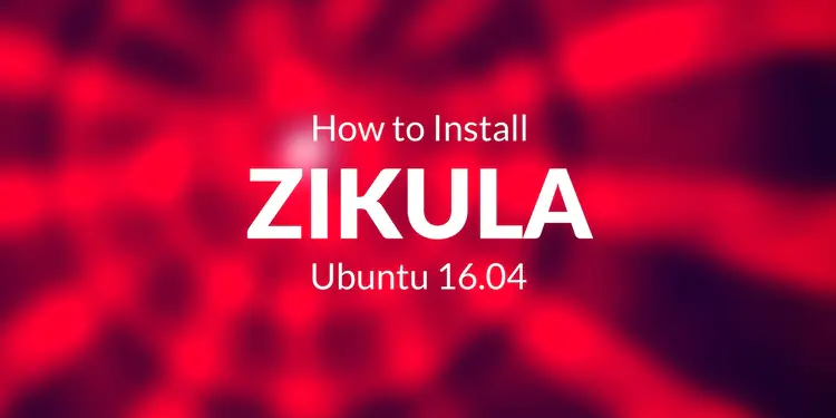 Как установить Zikula на Ubuntu 16.04