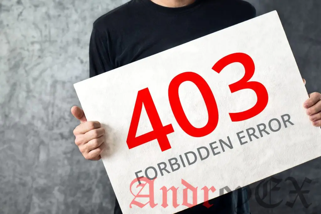 Как устранить ошибку 403 Forbidden в WordPress