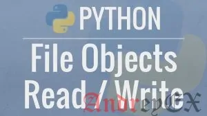 Python 3 - Файлы I/O