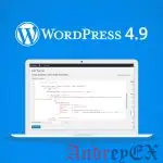 Первое впечатление от WordPress 4.9. Особенности и обзор