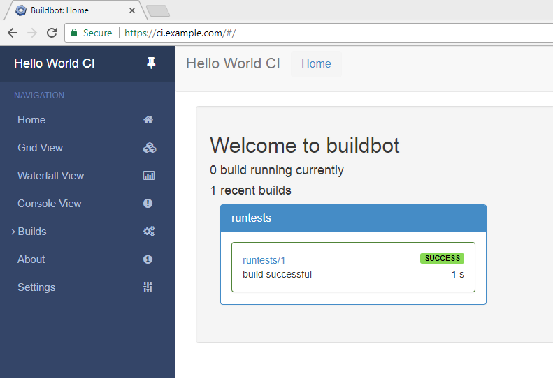 Как установить BuildBot на CentOS 7