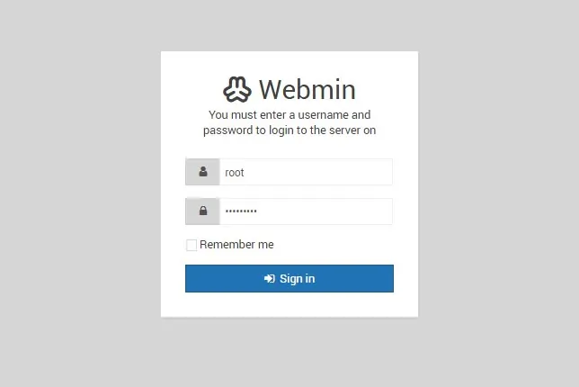 Как установить Webmin на Debian 9