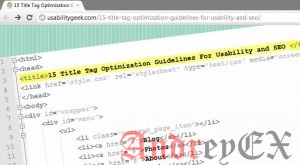 Оптимизация заголовка страницы - советы для Google