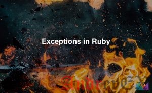 Ruby - Исключения