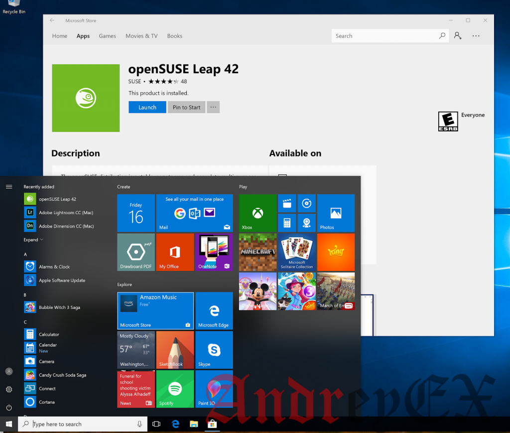 Установка Linux в Windows