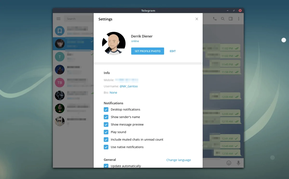 Как установить Telegram в Linux_1