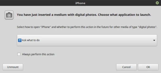 Как получить доступ к iPhone (6s) с iOS 11 в Linux