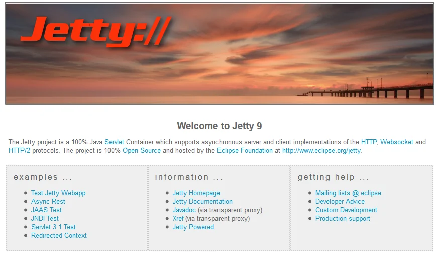 Доступ к установке Jetty