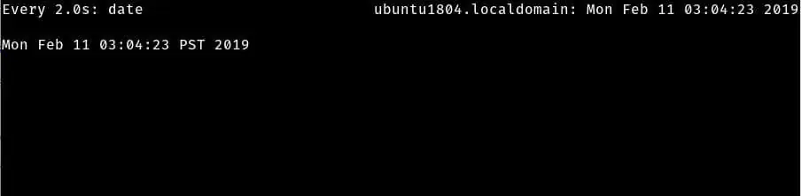 Команда Watch в Linux