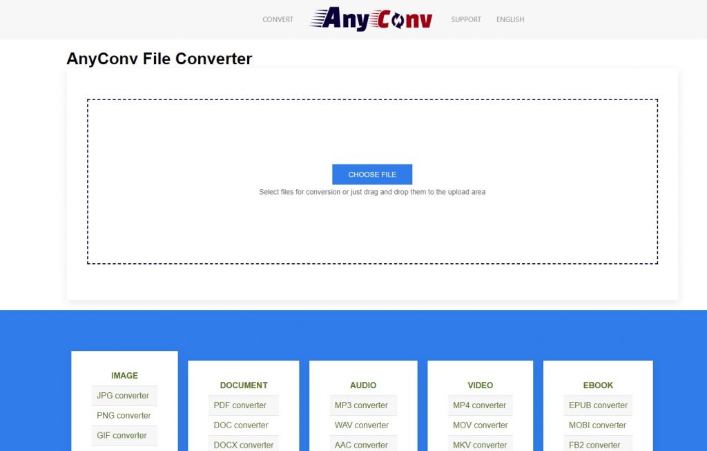 Any Conv - Online File Converter