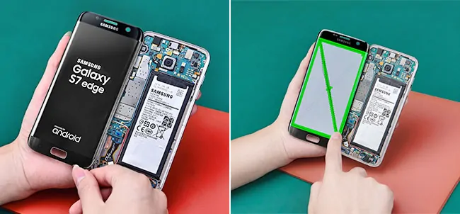 Samsung Galaxy S7 edge - экран. Руководство по замене