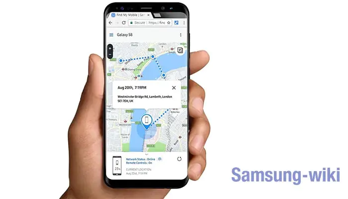 Как найти телефон Samsung