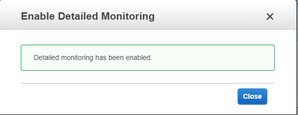 Как включить мониторинг сервера в Amazon Cloud